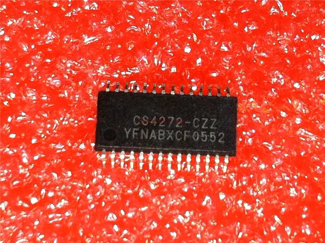 

1pcs/lot CS4272-CZZR CS4272-CZZ TSSOP-28 Audio codec IC CODEC AUD 24BIT 114DB In Stock
