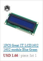 1 шт. IIC igc TWI последовательный интерфейс SPI порт платы 1602 2004 ЖК-дисплей 1602 плата адаптера ЖК-адаптер конвертер Модуль PCF8574