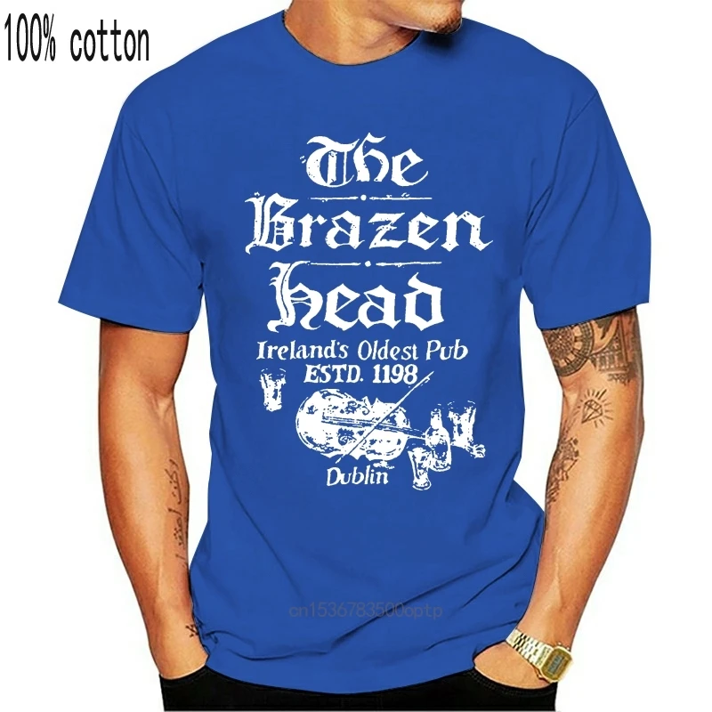 Дублинская ирландская футболка с пабом Ирландская пивная лодка ирландский паб
