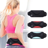 waterproof running waist bag canvas sports jogging portable outdoor phone holder belt bag women men fitness sport accessories