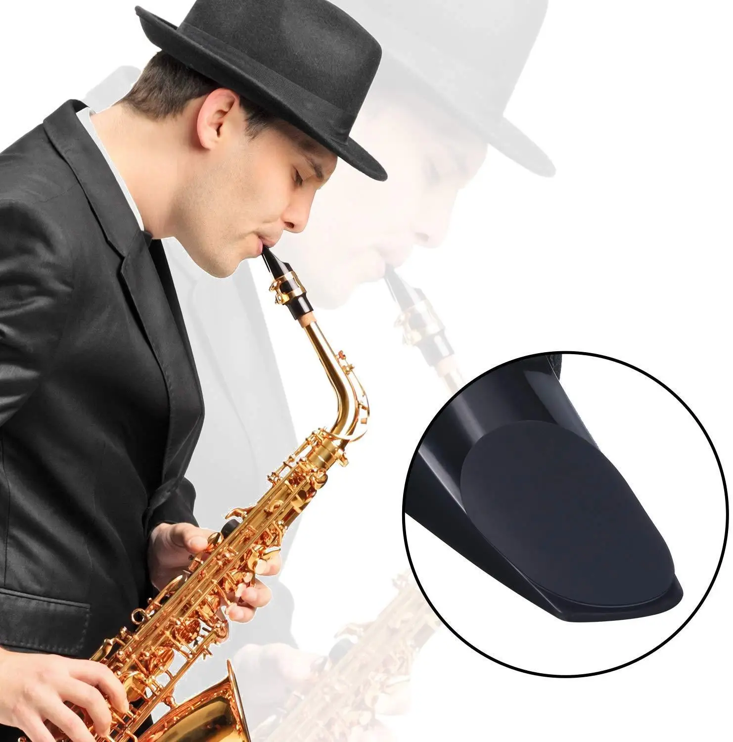 Onown 40 штук альт/тенор саксофон и мундштук кларнета Подушка пищевая накладки для