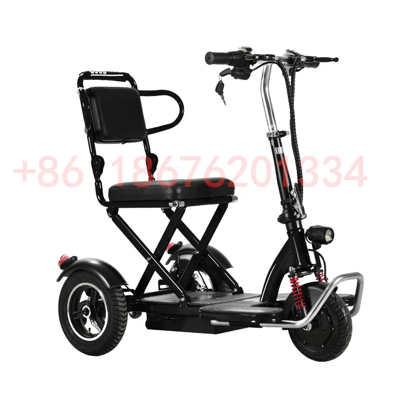 Free Shipping Fashion Factory Price Folding Old Outdoor Mobility Scooter Electric Wheelchair Tricycle | Красота и здоровье