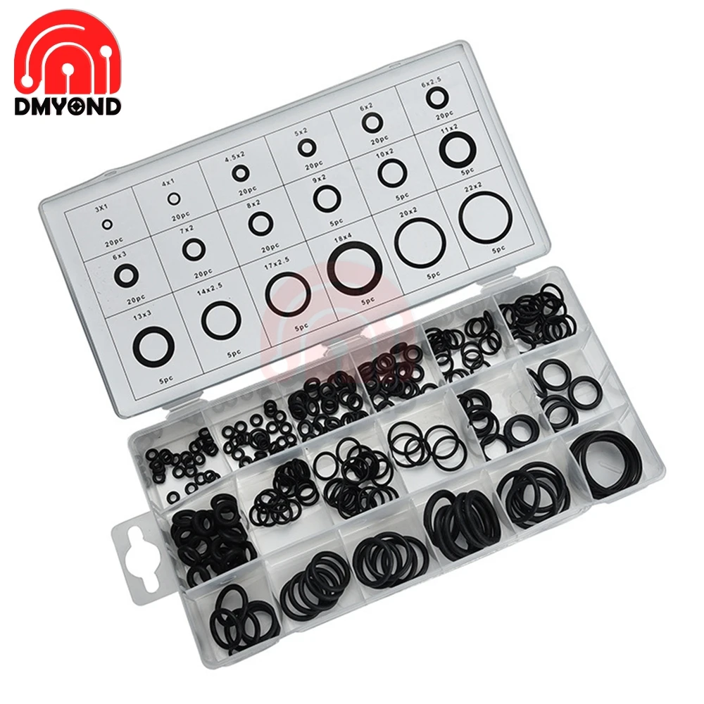 Резиновое уплотнительное кольцо для ремонта автомобиля 225 шт. | Обустройство дома