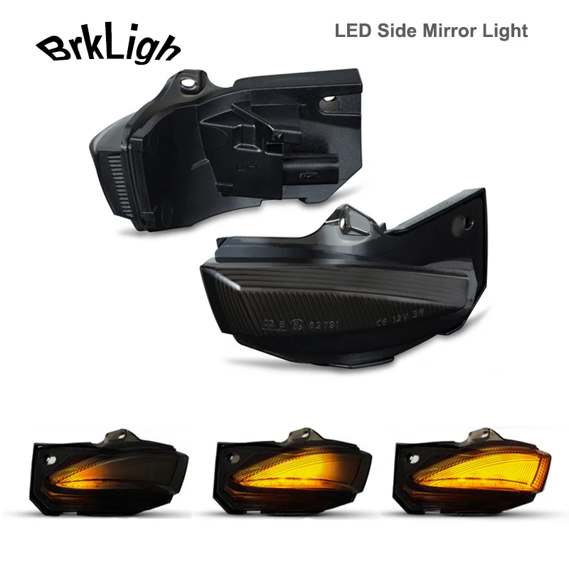 

2Pcs Dynamic For Toyota Corolla Levin E210 Sienta XP170 Yaris Cross XP210 LED Side Mirror Light Turn Signal Lamp Car Accessories