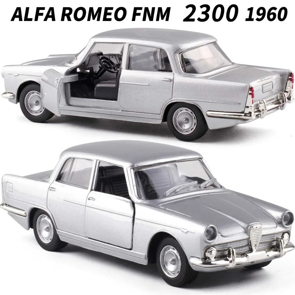 1:38 Масштаб классический автомобиль Chevrolet/VW/Alfa/Ford металлическая модель автомобиля литая игрушка модель для мальчика Коллекция игрушек Детский подарок