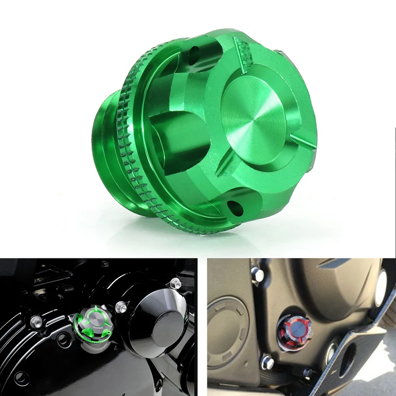 Масляный фильтр двигателя заливной горловины чехлы подходят для Kawasaki Ninja 1000