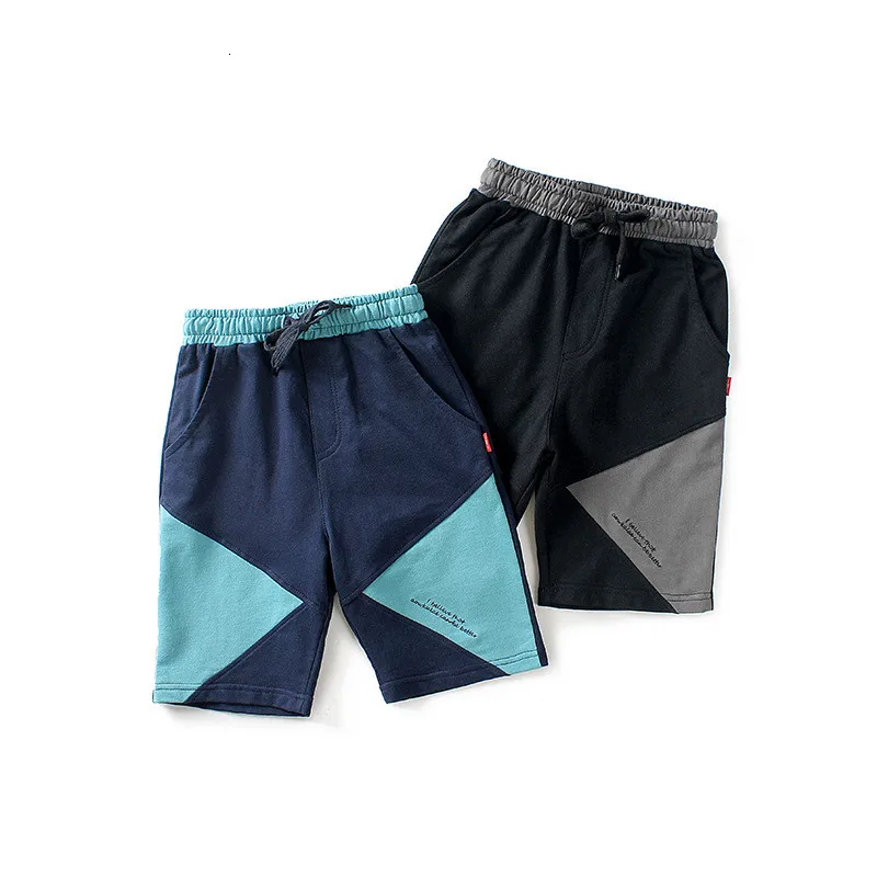 

Брюки для мальчиков летние спортивные брюки для мальчиков модные трикотажные Популярные штаны для студентов детские брюки с контрастной с...