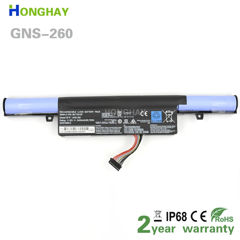 Honghay GNS-260 новый оригинальный 961T2010F ноутбук Батарея для Gigabyte P55 P55G P55K P55W V4 V5 V6 V7 11 25 V