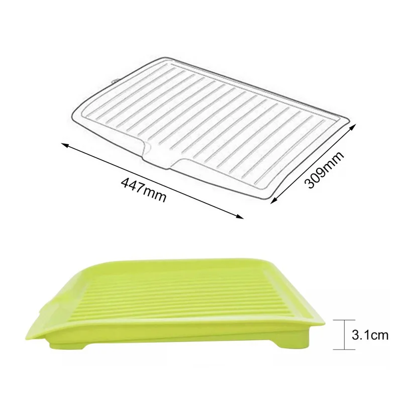 Поднос для сушки посуды GOALONE коврик пластиковая доска кухонный полезный