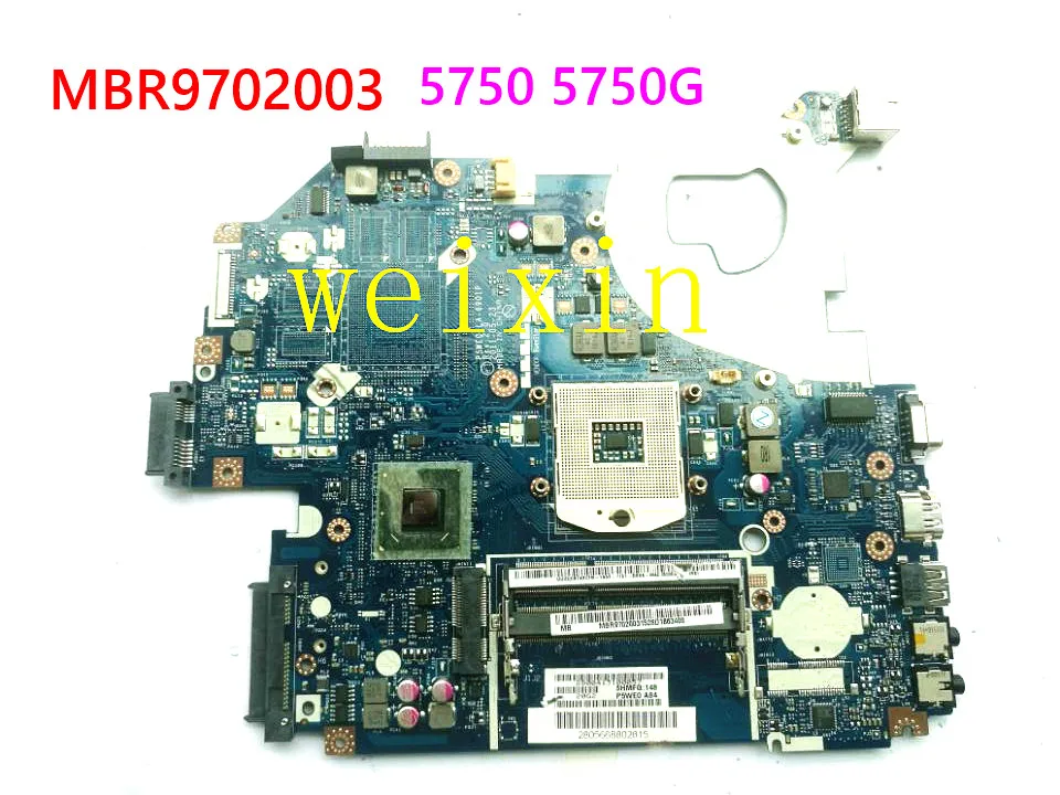 Материнская плата MBR9702003 MB.R9702.003 P5WE0 LA-6901P для ноутбука Acer 5750 5750G HM65 UMA HD DDR3 |