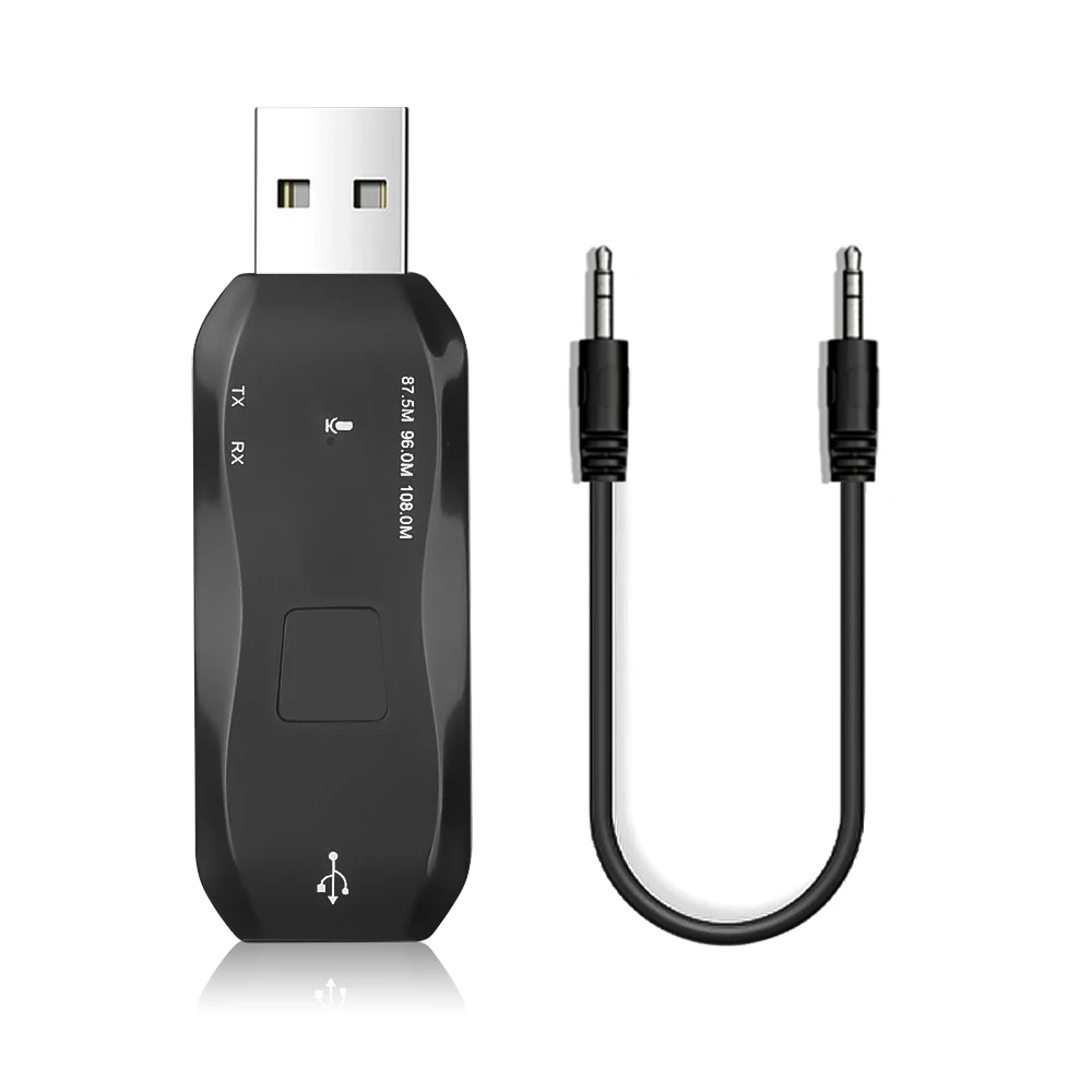 Беспроводной Bluetooth передатчик KEBIDU с мини USB FM приемник аудиоприемник разъемом AUX 3