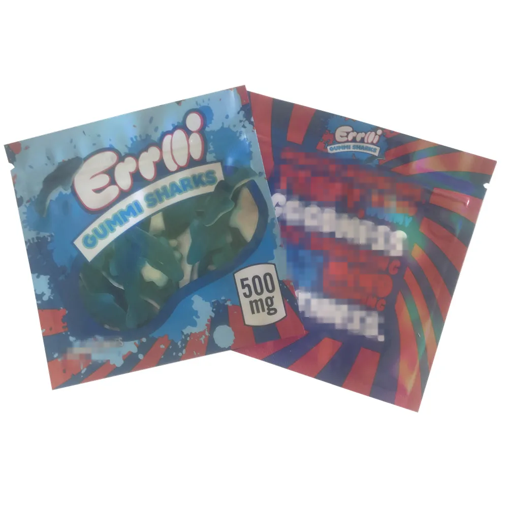 

50/100/200X Errlli Sour Terp Crawlers Candy Bags Empty Edibles Packaging Only