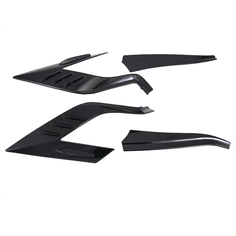 

4PCS Rear Back Lamp Tail Light Cover Trim Black Color Car Styling For Toyota RAV4 2019 2020