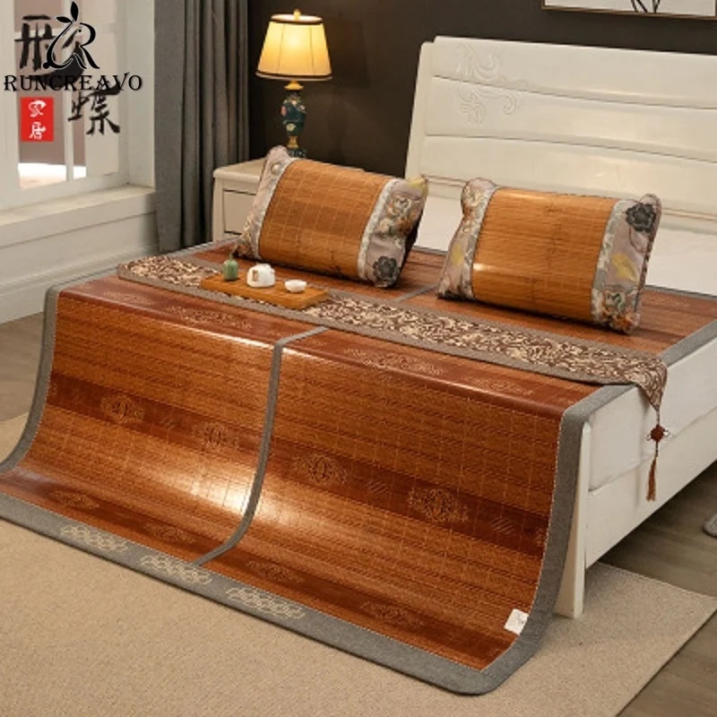 100% натуральные бамбуковые коврики лето дает вам ощущение прохлады