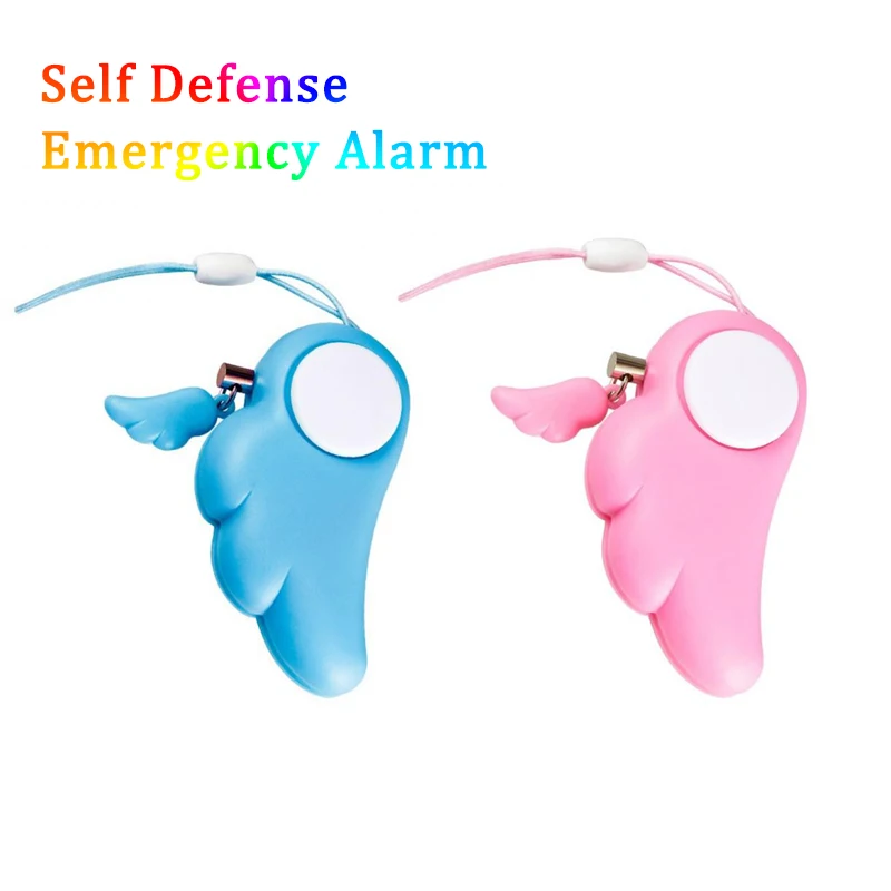 

Self Defence Keychain Alarm Personal Protection Girl Women Security Rape Alarm 90dB Loud Self Defense Supplies Emergency Alarm