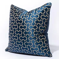 grey modern light luxury cushion cover high grade pillow cover jacquard pillowcase home decor pillow covers decorative