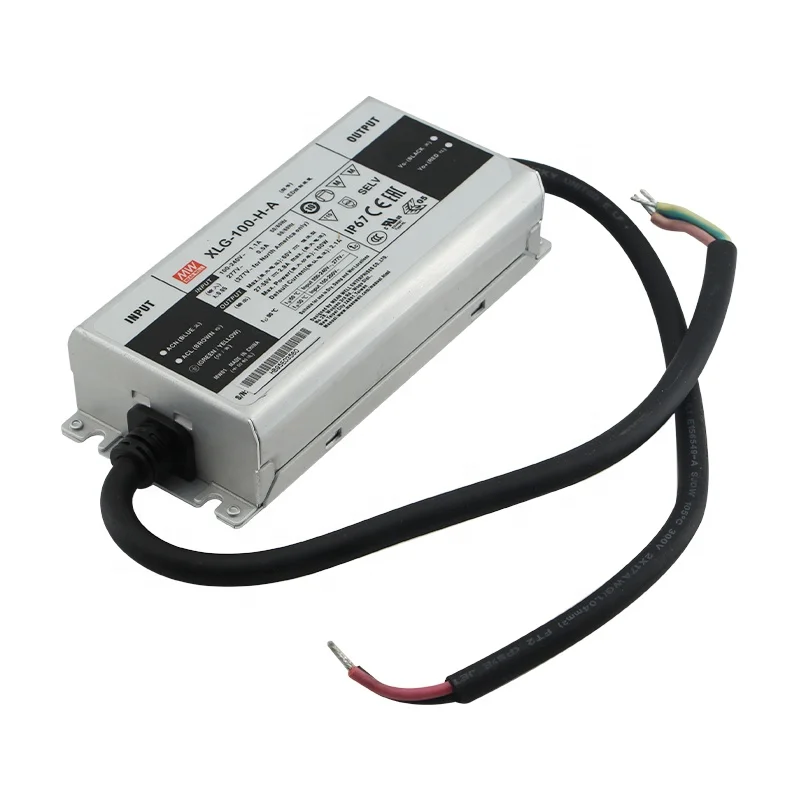 MEAN WELL XLG 100 серии A/AB DC22 54V Вт Светодиодный драйвер постоянного режима питания