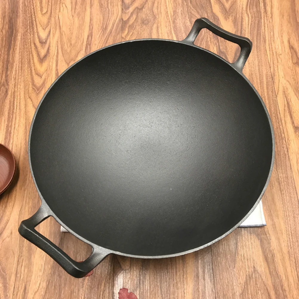 1 шт. двойная ручка кухонная посуда без крышки антипригарная круглая Нижняя