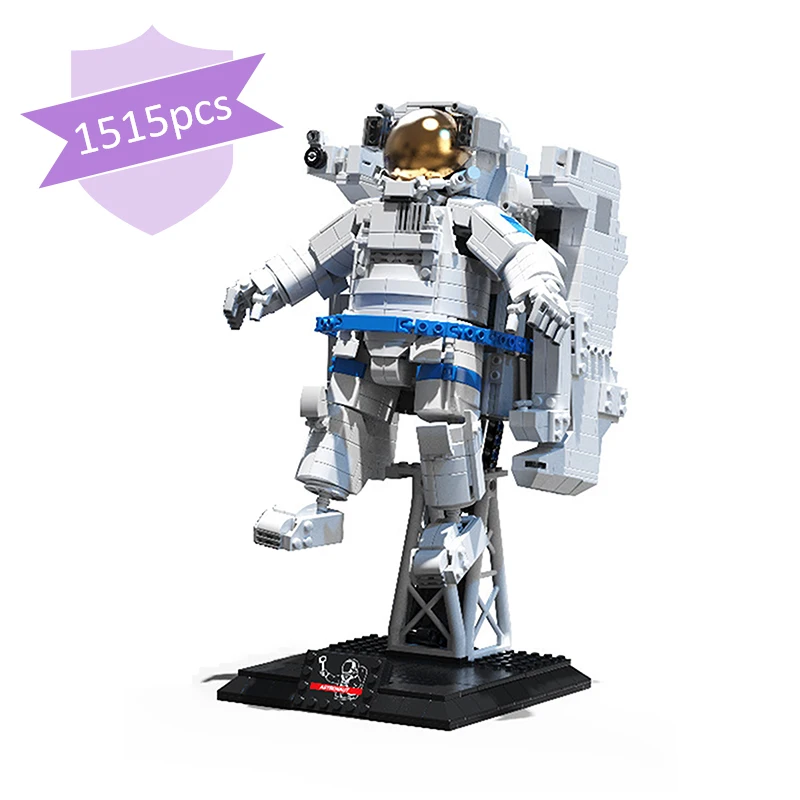 

Конструктор кубики Moc детский, Модульные строительные блоки, Звездный космос, астронавт, игрушка в подарок