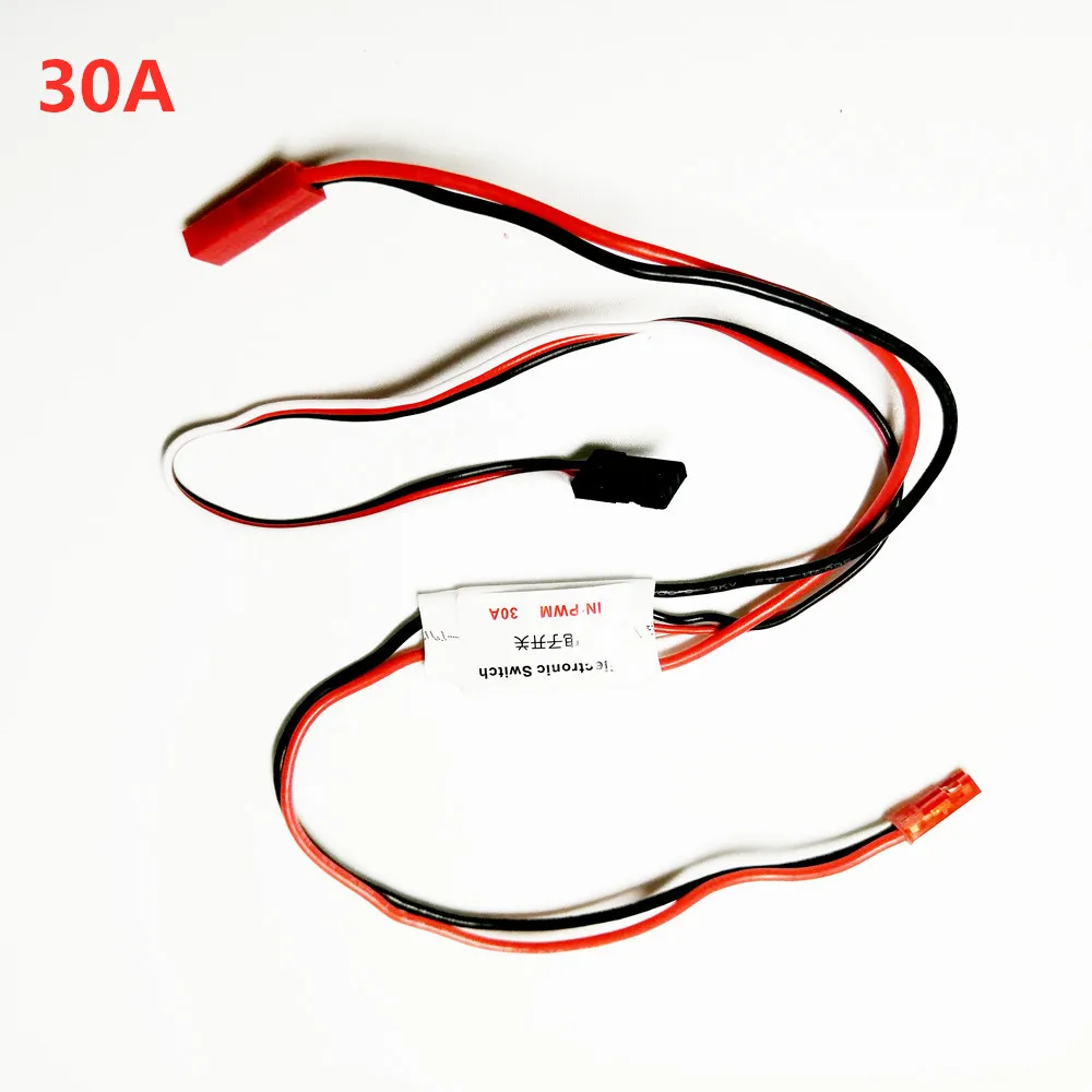 5A 10A 30A 1 6s Электронный Переключатель PWM 3 7 27V вход для RC FPV модели самолетов