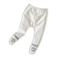newborn baby pants autumn baby girl footed leggings toddler kids casual long pants child trousers princess infant pantyhose 1 2y