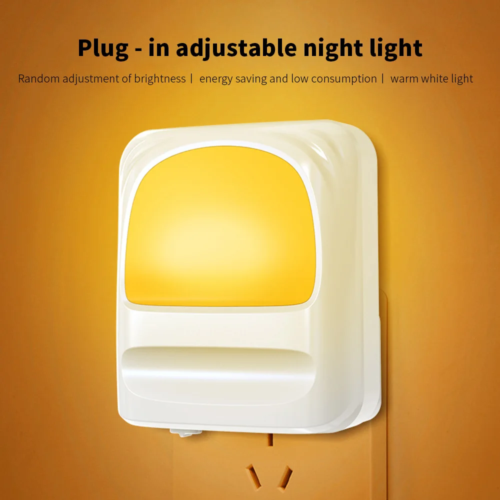 

Умный ночсветильник из АБС-пластика, 100-240 В, 2 шт.