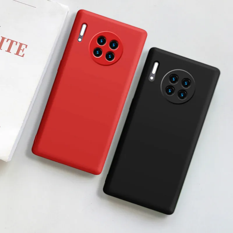 Роскошный тонкий мягкий чехол POBLU карамельного цвета для телефона Huawei Mate30 Mate20 P30