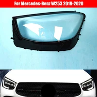 car headlight lens for mercedes benz w253 glc200 glc260 glc300 2019 2020 headlamp cover replacement auto shell