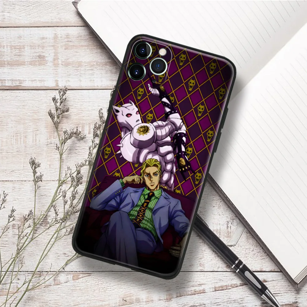 Yoshikage чехол для телефона с героями мультфильма Необычные Аниме Кира Джоджо IPhone 11