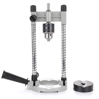 multifunctional drill stand 45%c2%b0 90%c2%b0 adjustable angle drill guide attachment with chuck drill stand for electric drill