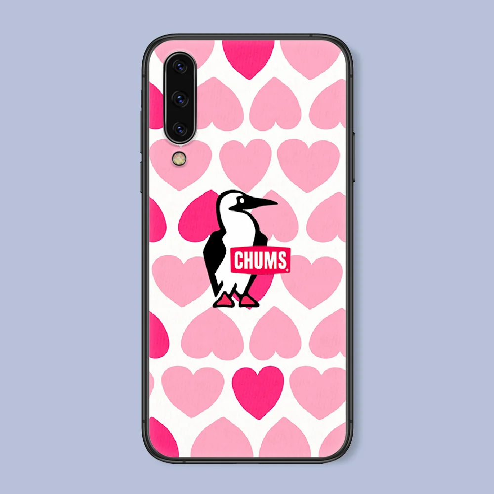 

CHUMS Brand Phone Case For Samsung Galaxy A 3 5 7 8 10 20 20E 21S 30 30S 40 50 51 70 71 4G black Prime Fashion Back Painting