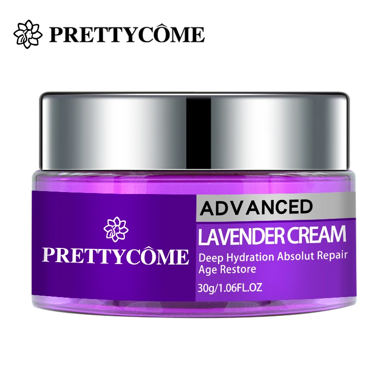 

YOUNGCOME 30g Lavender Whitening Cream Day Night Facial Moisturizing Nourishing Firming Pores Care Repair Skin