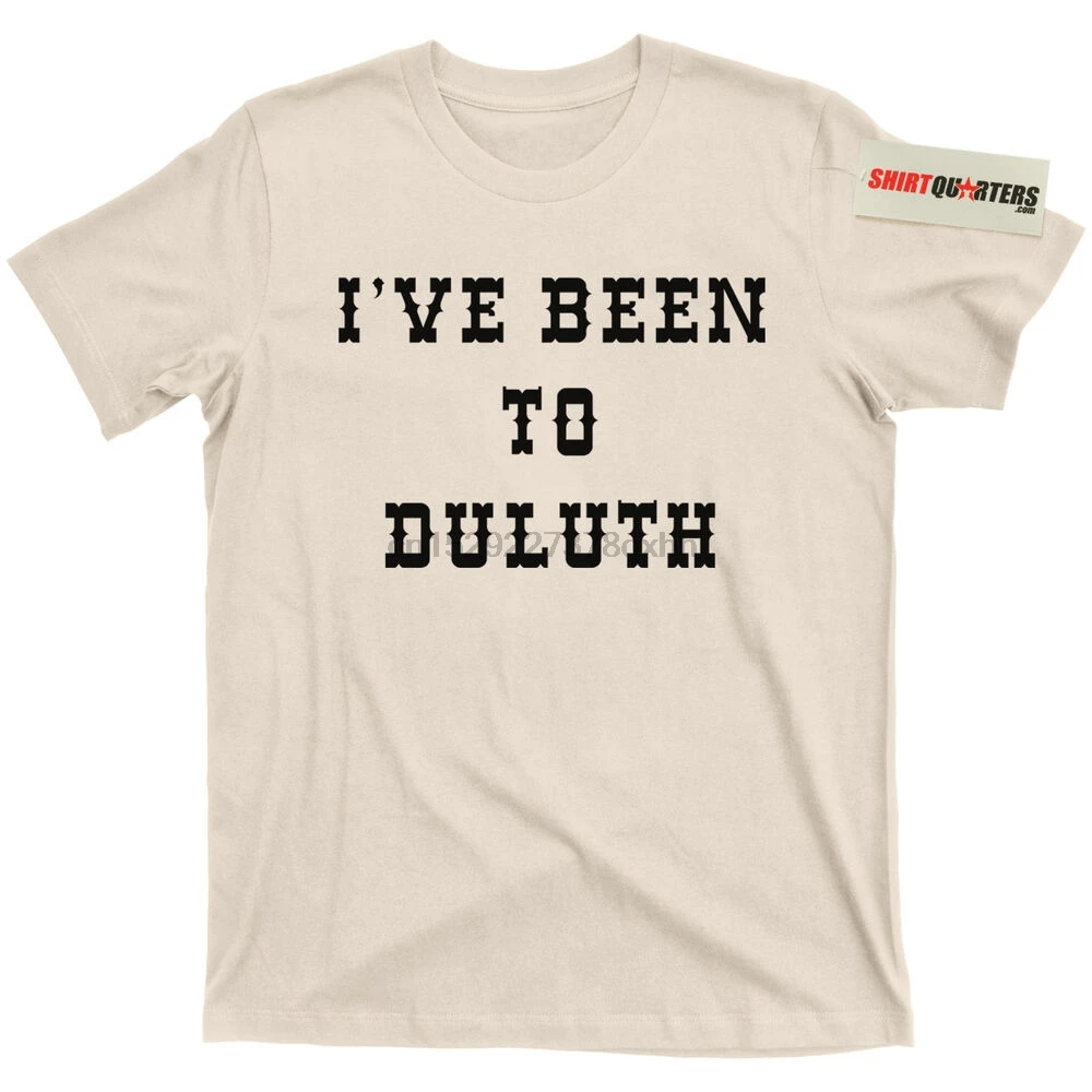 Футболка с надписью Been to Duluth MN Wally The Great Outdoor Ol Old 96er Steak|Мужские футболки| |