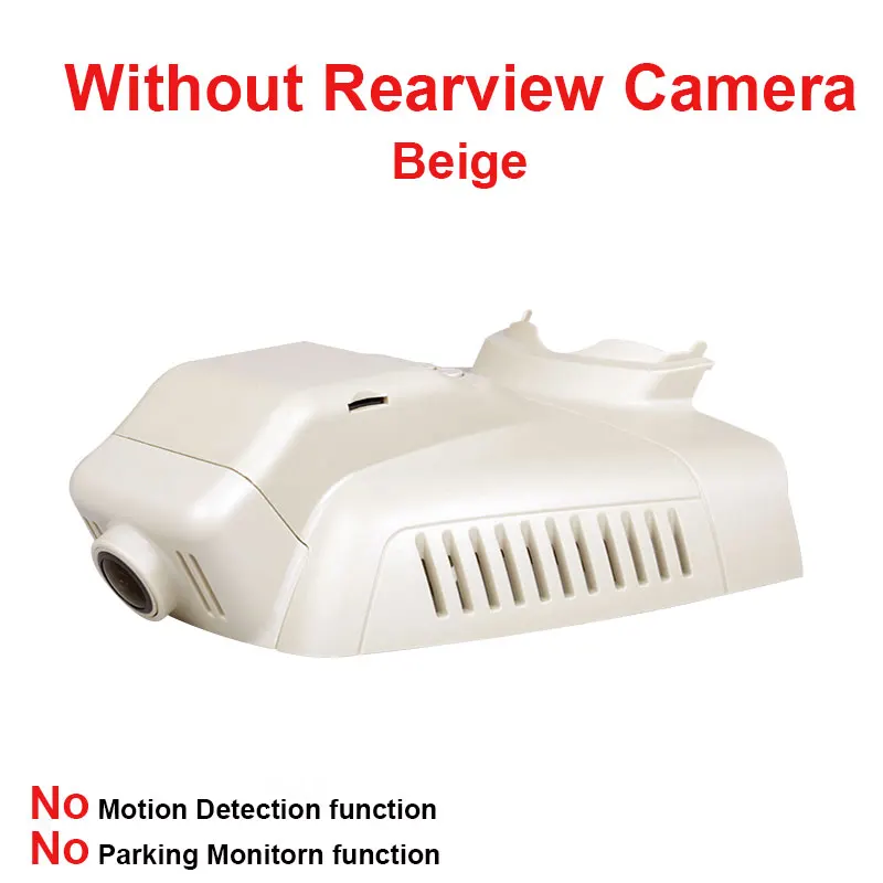 Beige No Rear Lens Kampacar HD Novatek 96658 для автомобиля беспроводной доступ в Интернет, DVR камеры для Mercedes Benz низкая версия glk-класс 200 260 300 350 MB X204 два автомобильных видеорегистраторов - Название цвета: Beige No Rear Lens