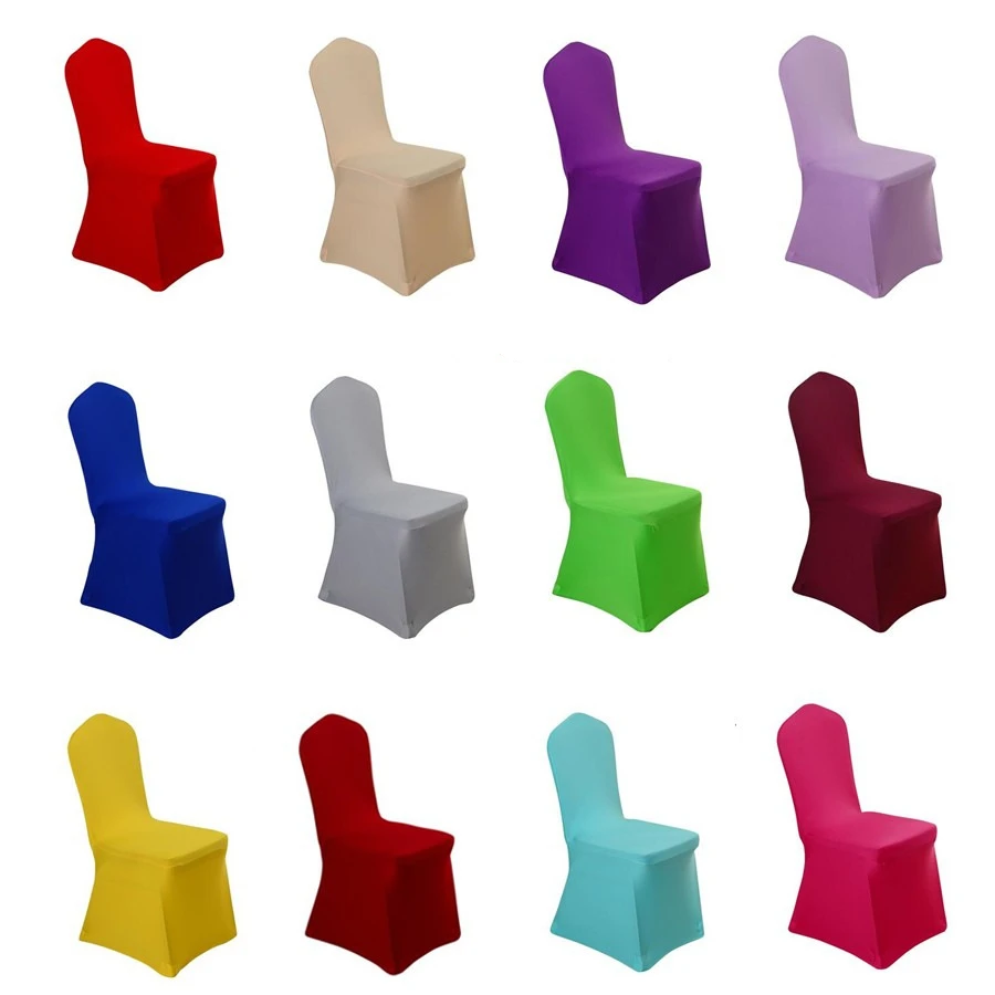 Оптовая продажа Универсальные эластичные полиэфирные Чехлы для банкета