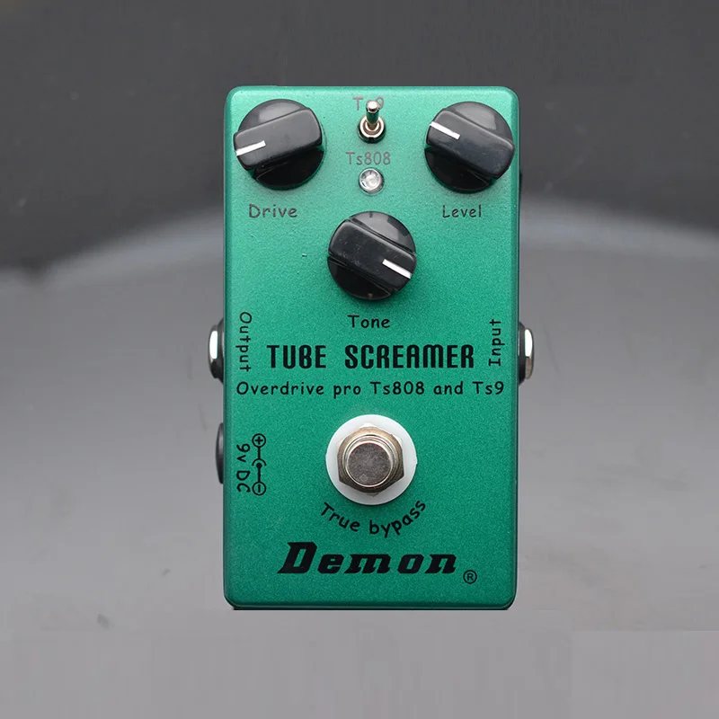 Демон TS808 трубка Screamer Overdrive Pro Винтаж педаль эффектов для электрогитары|Детали и