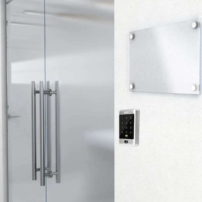 

RFID Waterproof Access Control with Press Metal Keypad 125KHz Card Reader 8000 Users for Lock Office Security System