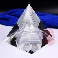 creative crystal pyramid k5 crystal deep carved compressed stereo pyramid anniversary gift home decoration decoration