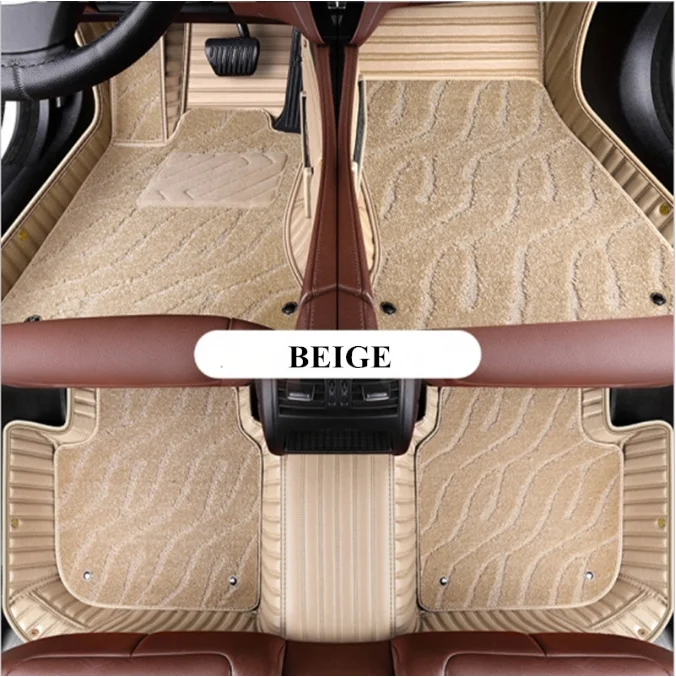 

Custom special car floor mats for BMW X1 E84 2015-2009 durable waterproof two layers car carpets for X1 2013