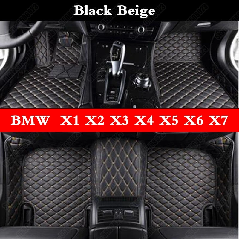 Автомобильный коврик для BMW F15 F25 F26 F39 F48 E71 G01 X1 X2 X3 X4 X5 X6 X7 Изготовленный На Заказ