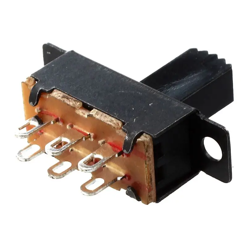 10 шт. 6 штифтов 2 положения DPDT ВКЛ/ВЫКЛ мини скользящий переключатель|Чистящие