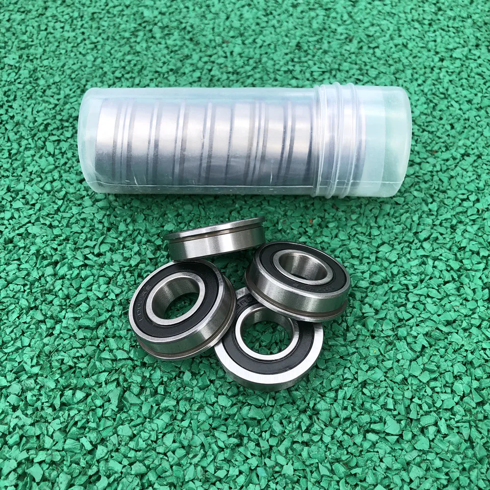 20/10 шт фланцевый подшипник F6000-2RS F6001-2RS F6002-2RS F6003-2RS F6004-2RS F6005-2RS F6006-2RS фланец шариковые подшипники с глубоким желобом