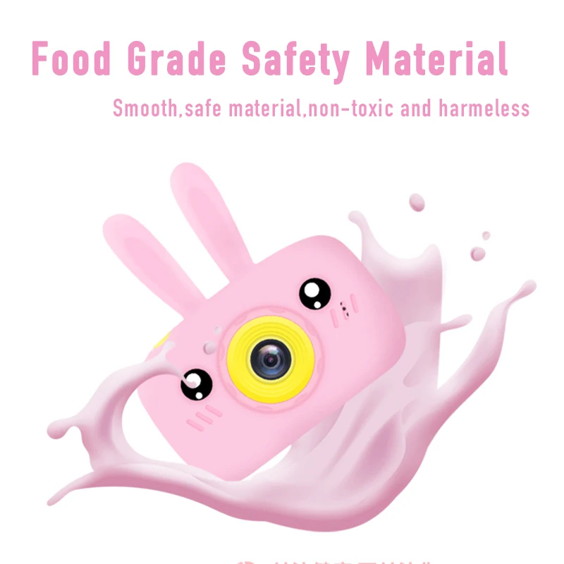 Cute Cartoon Children Camera 2.0 inch Mini Digital Video Camcorder HD 1080P Photography Vlog Kids Toy Gift Micro Cam Videocamera |