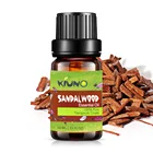 Сандаловое натуральное растительное эфирное масло KINUO, 10 мл, водорастворимое, снимает стресс, увлажнитель воздуха, Освежающая лампа