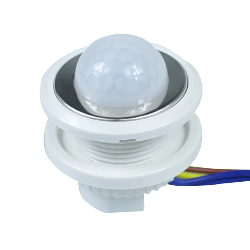 40mm PIR Infrared Lamp Lighting Detector LED Delay Switch For Home Motion Time Ray Adjustable Mode Sensor | Обустройство дома