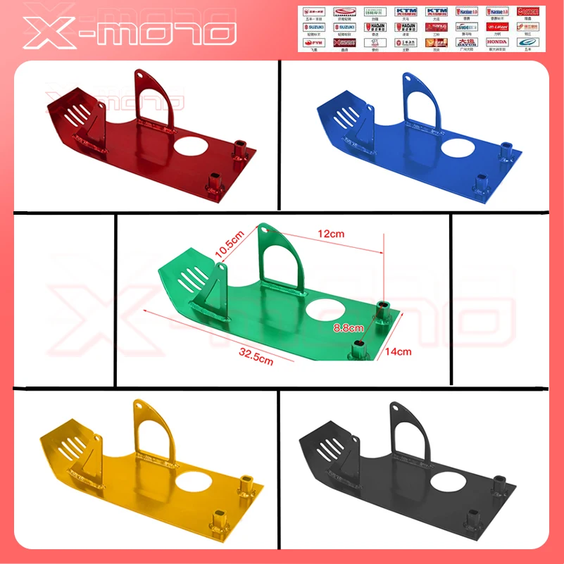 

Motorcycle parts Skid Plate Lower start motor Engine Case Protector fit XR50 Z50 monkey bike Pit Dirt Bike Aluminum