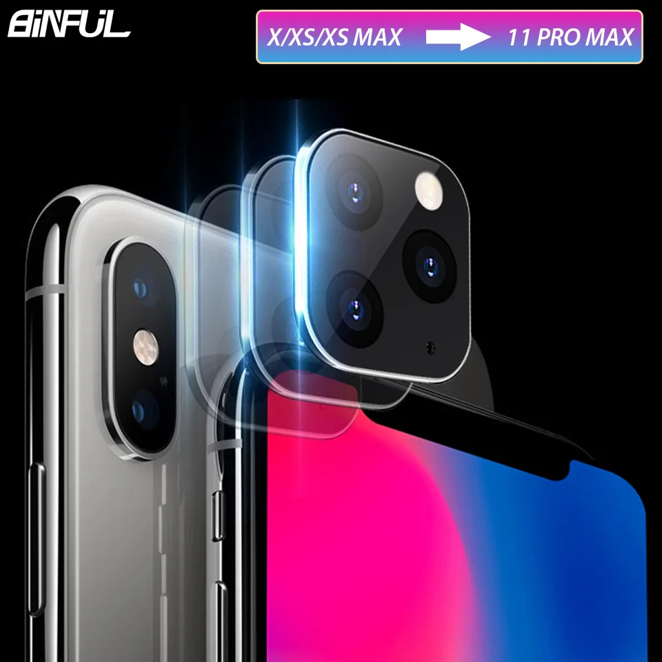 Чехол для IPhone 11 Pro Max с кольцом защиты объектива камеры | Мобильные телефоны и