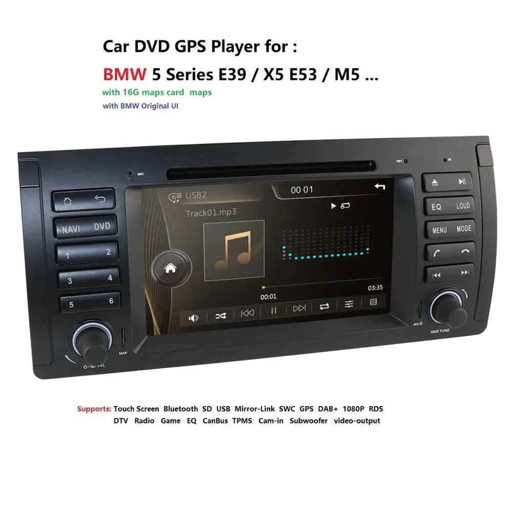 Автомобильный мультимедийный плеер автомагнитола 2DIN с 7 &quotэкраном GPS