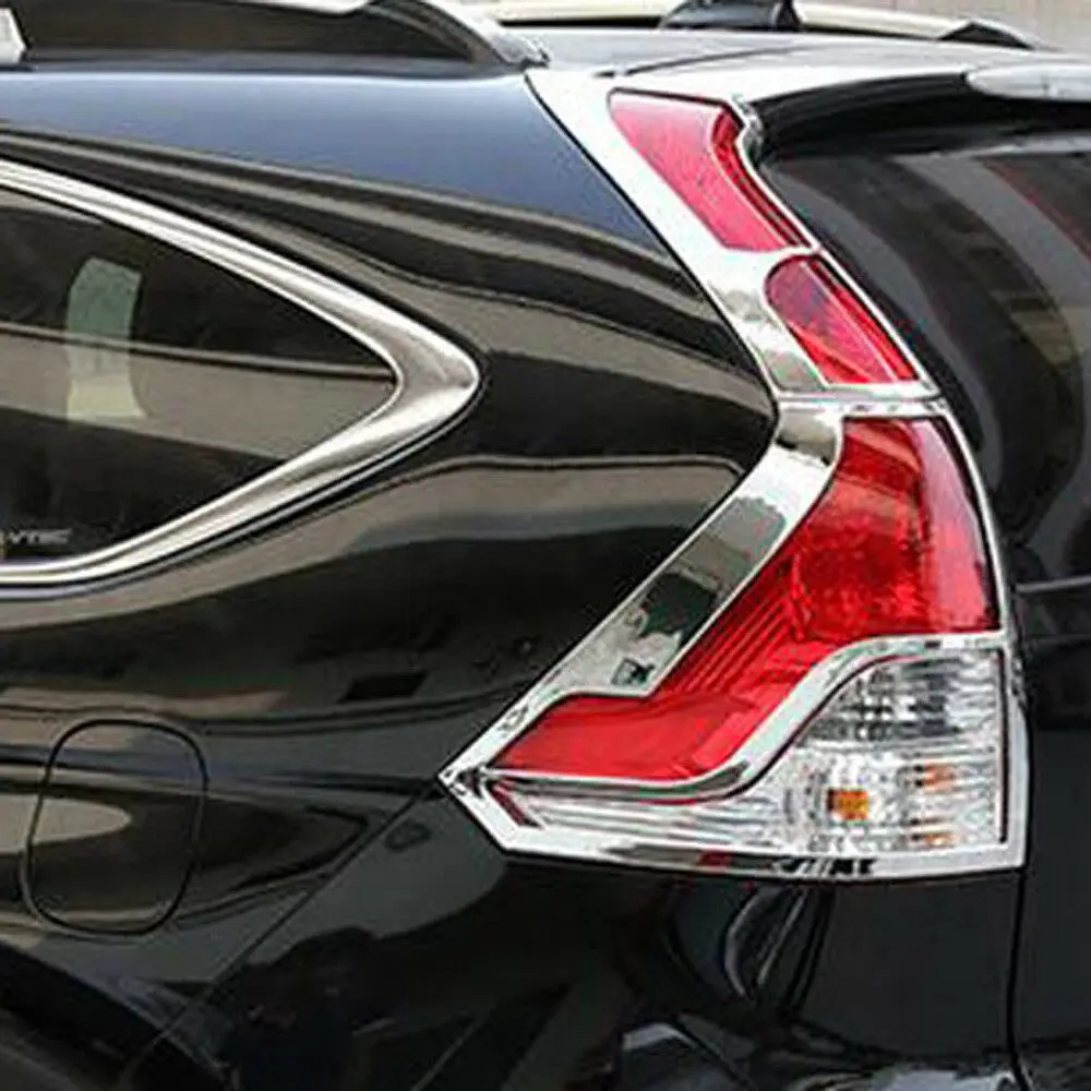 

Chrome Rear Tail Light Lamp Frame Cover Trim For Honda CR-V CRV 2012 2013 2014