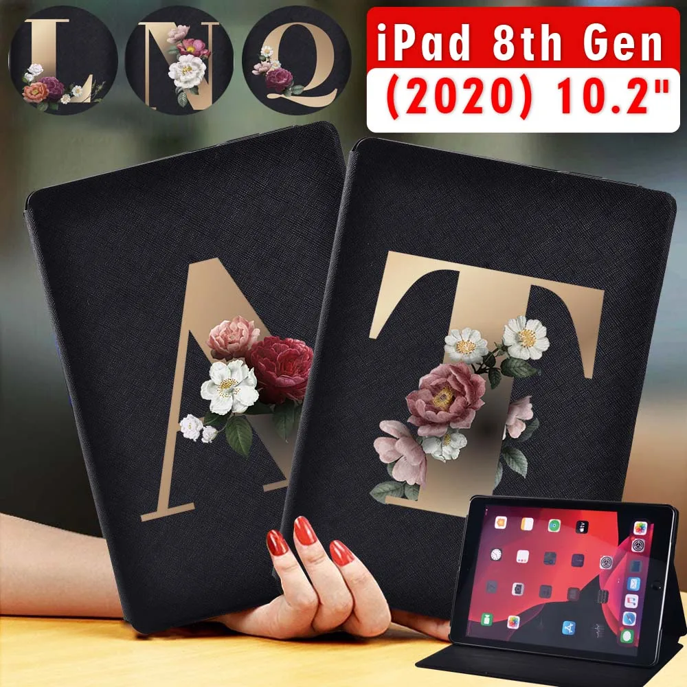 Чехол для планшета Apple IPad 2020 8 10 2 дюйма ПУ с надписью защитой от падения чехол